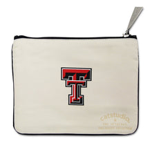 Load image into Gallery viewer, Texas Tech University Collegiate Zip Pouch Pouch catstudio
