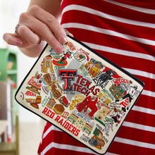 Load image into Gallery viewer, Texas Tech University Collegiate Zip Pouch Pouch catstudio