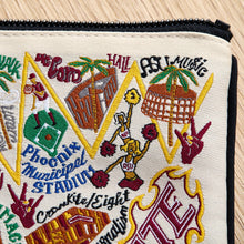 Load image into Gallery viewer, University of Arizona Collegiate Zip Pouch Pouch catstudio