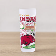 Load image into Gallery viewer, University of Arkansas Collegiate Shot Glass Shot Glass catstudio