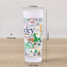 Load image into Gallery viewer, University of California, Berkeley Collegiate Shot Glass Shot Glass catstudio