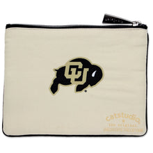 Load image into Gallery viewer, University of Colorado Boulder Collegiate Zip Pouch Pouch catstudio