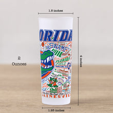 Load image into Gallery viewer, University of Florida Collegiate Shot Glass Shot Glass catstudio