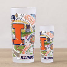 Load image into Gallery viewer, University of Illinois Collegiate Shot Glass Shot Glass catstudio