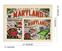 Load image into Gallery viewer, University of Maryland Collegiate Fine Art Print Art Print catstudio
