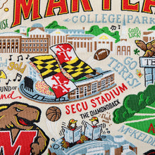 Load image into Gallery viewer, University of Maryland Collegiate Zip Pouch Pouch catstudio