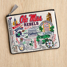 Load image into Gallery viewer, University of Mississippi (Ole Miss) Collegiate Zip Pouch Pouch catstudio