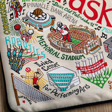 Load image into Gallery viewer, University of Nebraska Collegiate Zip Pouch Pouch catstudio