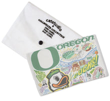 Load image into Gallery viewer, University of Oregon Collegiate Dish Towel Dish Towel catstudio