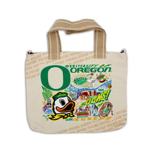 Load image into Gallery viewer, University of Oregon Collegiate Tote Bag Tote Bag catstudio