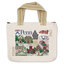 Load image into Gallery viewer, University of Pennsylvania Collegiate Tote Bag Collegiate Collegiate Tote Bag catstudio