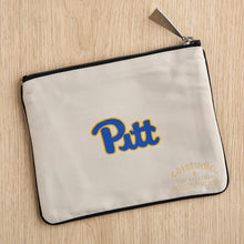 Load image into Gallery viewer, University of Pittsburgh Collegiate Zip Pouch Pouch catstudio
