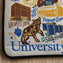 Load image into Gallery viewer, University of Pittsburgh Collegiate Zip Pouch Pouch catstudio