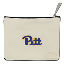 Load image into Gallery viewer, University of Pittsburgh Collegiate Zip Pouch Pouch catstudio