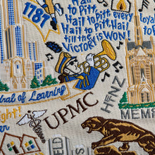 Load image into Gallery viewer, University of Pittsburgh Collegiate Zip Pouch Pouch catstudio