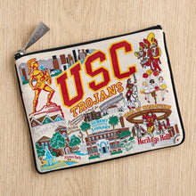 Load image into Gallery viewer, University of Southern California (USC) Collegiate Zip Pouch Pouch catstudio