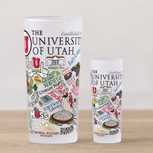 Load image into Gallery viewer, University of Utah Collegiate Shot Glass Shot Glass catstudio