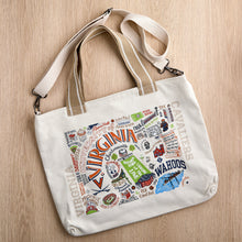 Load image into Gallery viewer, University of Virginia Collegiate Tote Bag Collegiate Collegiate Tote Bag catstudio