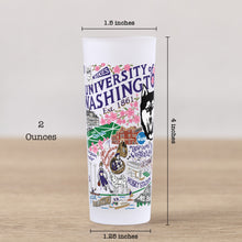 Load image into Gallery viewer, University of Washington Collegiate Shot Glass Shot Glass catstudio