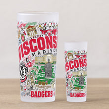 Load image into Gallery viewer, University of Wisconsin Collegiate Shot Glass Shot Glass catstudio