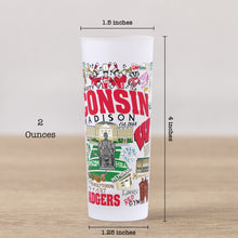 Load image into Gallery viewer, University of Wisconsin Collegiate Shot Glass Shot Glass catstudio