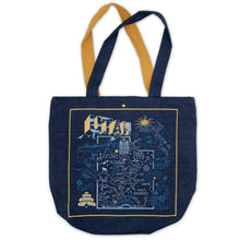 Load image into Gallery viewer, Utah Denim Tote Bag Denim Tote Bag catstudio