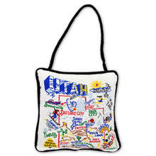 Load image into Gallery viewer, Utah woven Mini Pillow Ornament by catstudio