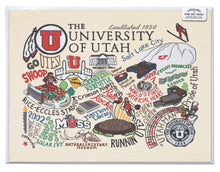 Load image into Gallery viewer, Utah, University of Collegiate Fine Art Print Art Print catstudio