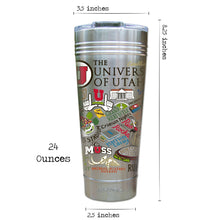 Load image into Gallery viewer, Utah, University of Collegiate Thermal Tumbler Thermal Tumbler catstudio