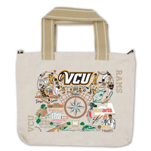 Load image into Gallery viewer, Virginia Commonwealth University Collegiate Tote Bag Collegiate Collegiate Tote Bag catstudio