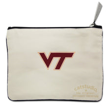 Load image into Gallery viewer, Virginia Tech Collegiate Zip Pouch Pouch catstudio