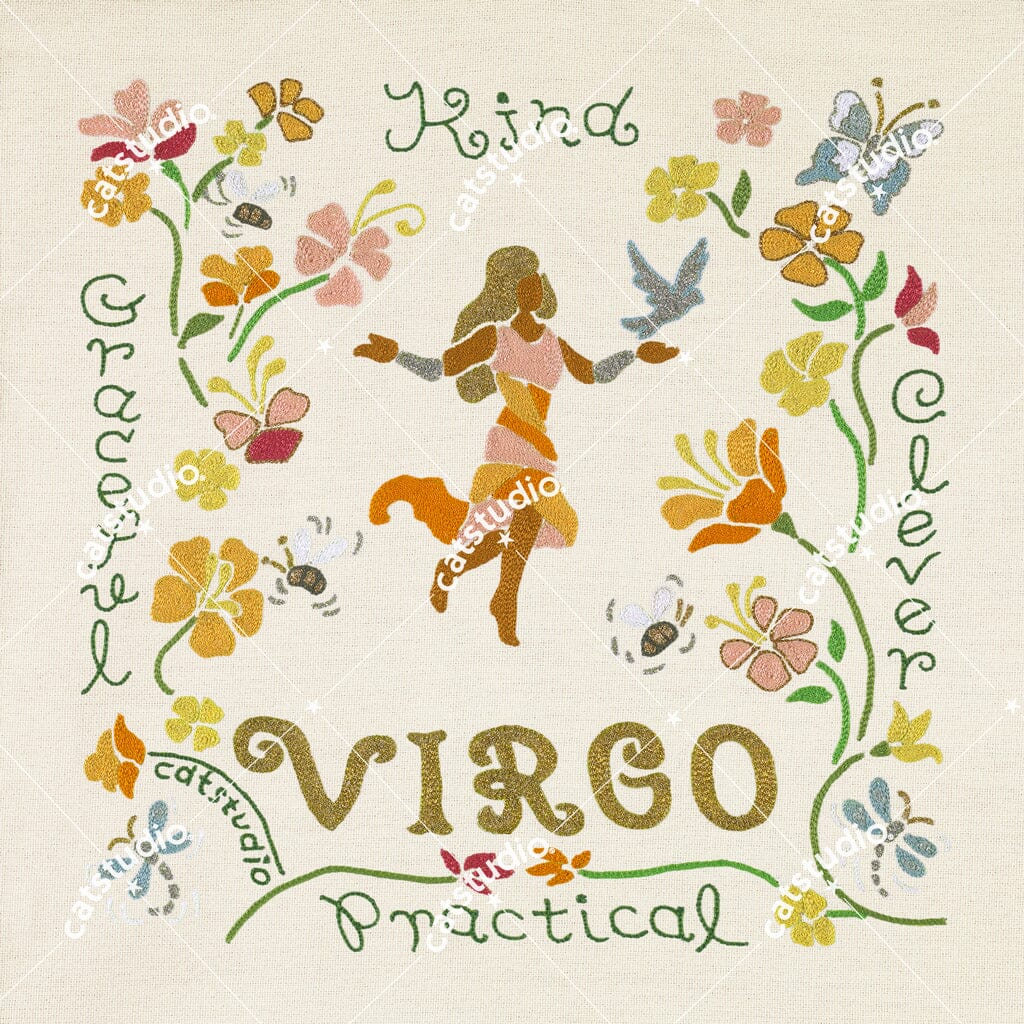 Virgo Fine Art Print | Astrology Collection by catstudio – catstudio