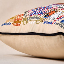 Load image into Gallery viewer, Washington DC Hand-Embroidered Pillow Pillow catstudio