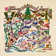 Load image into Gallery viewer, Washington Fine Art Print Art Print catstudio