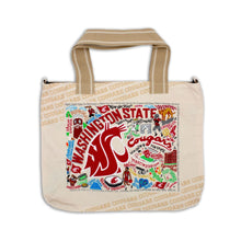 Load image into Gallery viewer, Washington State University Collegiate Tote Bag Tote Bag catstudio