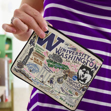 Load image into Gallery viewer, Washington, University of Collegiate Zip Pouch Pouch catstudio