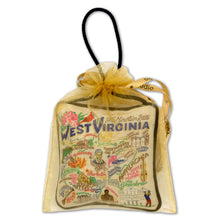 Load image into Gallery viewer, West Virginia Mini Pillow Ornament Mini Pillow catstudio