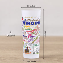 Load image into Gallery viewer, West Virginia Shot Glass Shot Glass catstudio