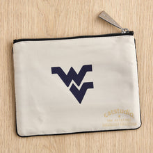 Load image into Gallery viewer, West Virginia University Collegiate Zip Pouch Pouch catstudio