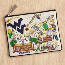 Load image into Gallery viewer, West Virginia University Collegiate Zip Pouch Pouch catstudio