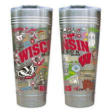 Load image into Gallery viewer, Wisconsin, University of Collegiate Thermal Tumbler Thermal Tumbler catstudio