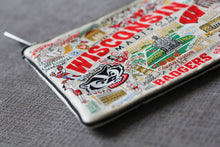 Load image into Gallery viewer, Wisconsin, University of Collegiate Zip Pouch Pouch catstudio