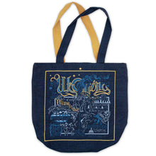 Load image into Gallery viewer, Wyoming Denim Tote Bag Denim Tote Bag catstudio