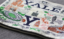 Load image into Gallery viewer, Yale University Collegiate Zip Pouch Pouch catstudio
