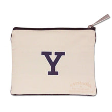Load image into Gallery viewer, Yale University Collegiate Zip Pouch Pouch catstudio