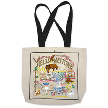 Load image into Gallery viewer, Yellowstone Tote Bag Canvas Tote Bag catstudio