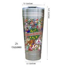 Load image into Gallery viewer, 12 Days Of Christmas Thermal Tumbler (Set of 4) - PREORDER Thermal Tumbler catstudio
