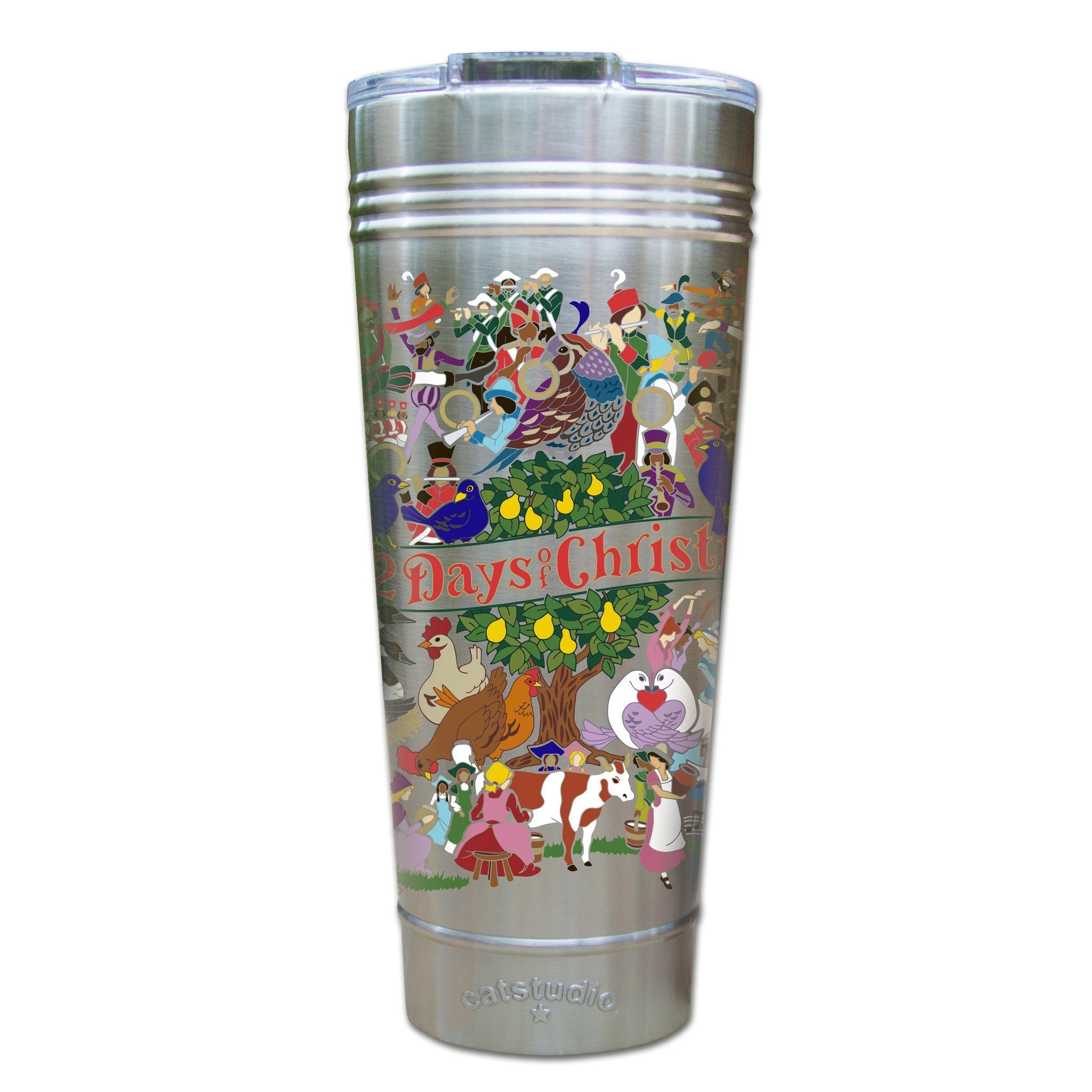 12 Days of Christmas Thermal Tumbler | Holiday Collection by