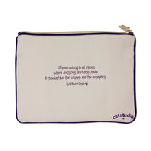 Load image into Gallery viewer, 19th Amendment Zip Pouch Pouch catstudio