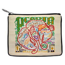 Load image into Gallery viewer, Acadia Zip Pouch - Natural Pouch catstudio